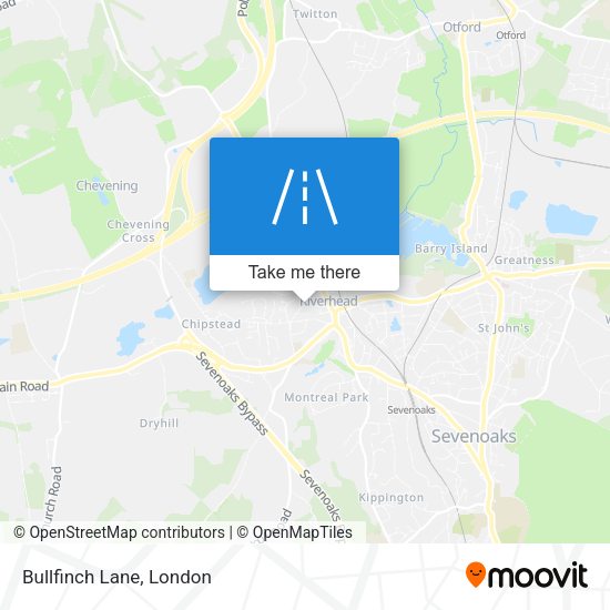 Bullfinch Lane map