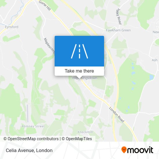 Celia Avenue map