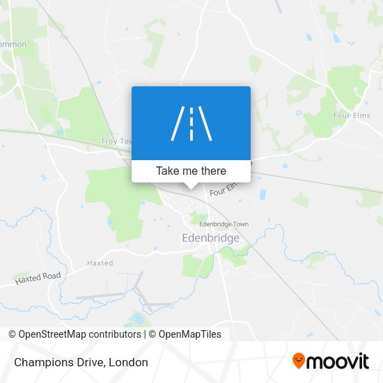 Champions Drive map