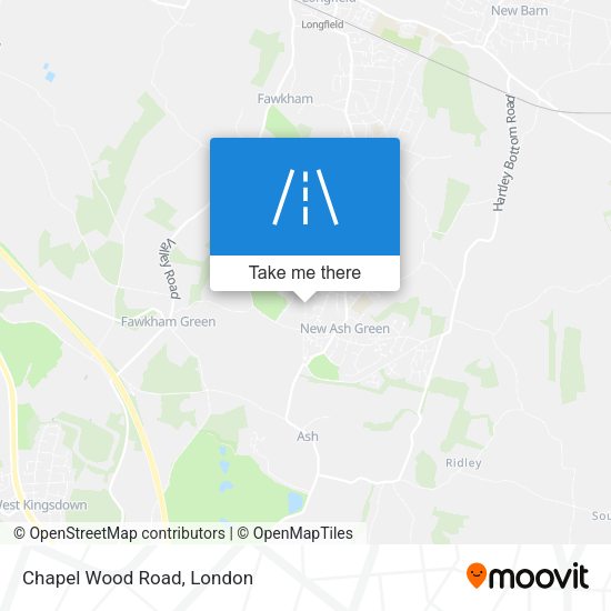 Chapel Wood Road map