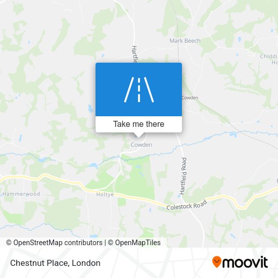 Chestnut Place map
