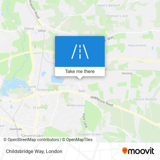 Childsbridge Way map