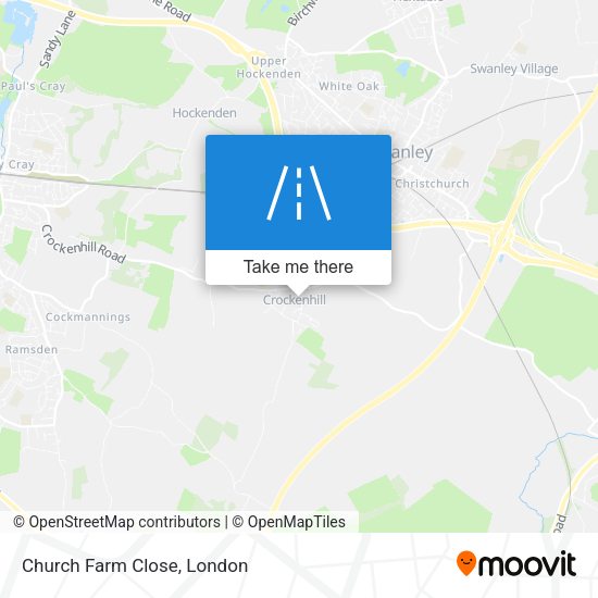 Church Farm Close map