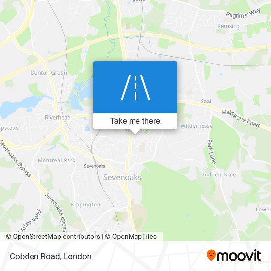 Cobden Road map