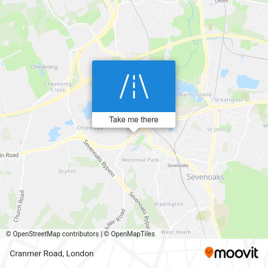 Cranmer Road map