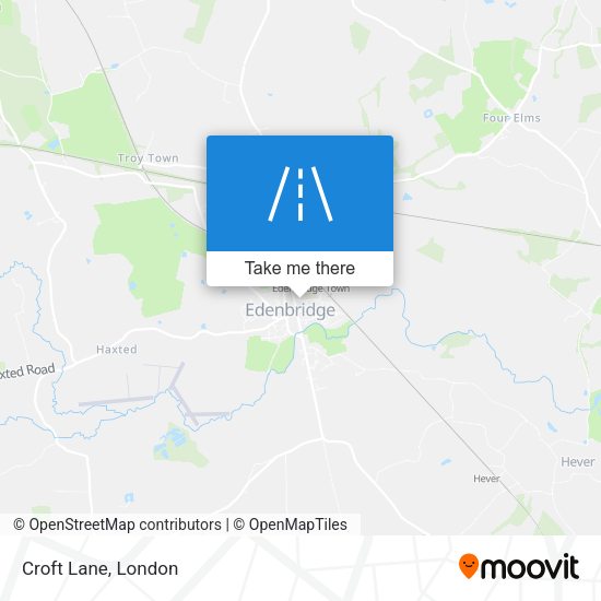 Croft Lane map
