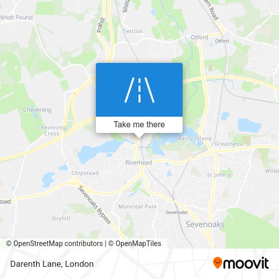 Darenth Lane map