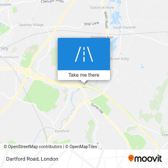 Dartford Road map