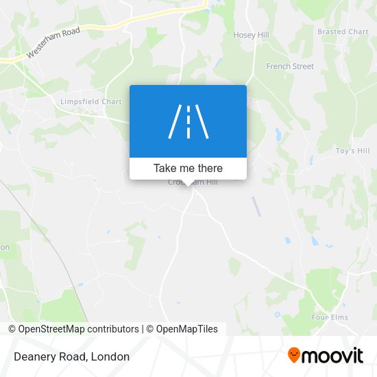Deanery Road map