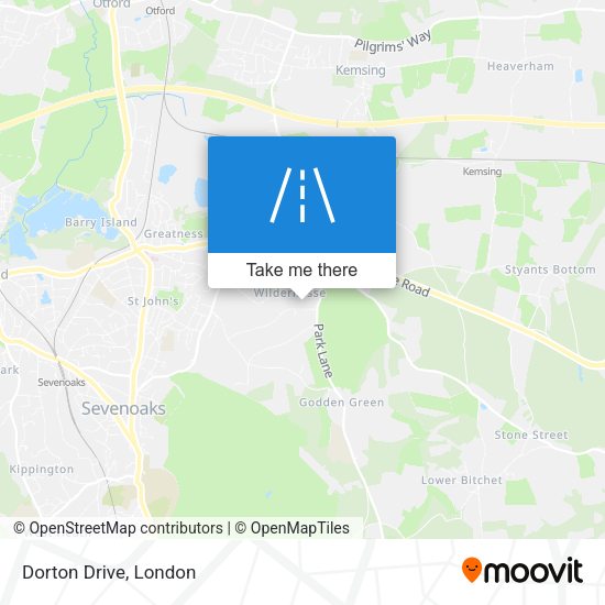 Dorton Drive map