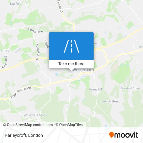 Farleycroft map