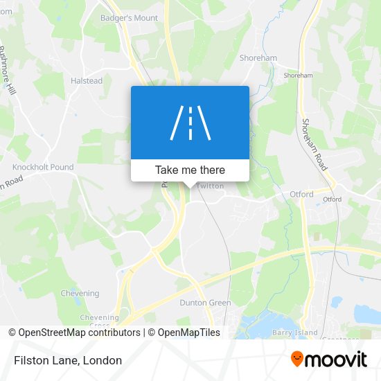 Filston Lane map