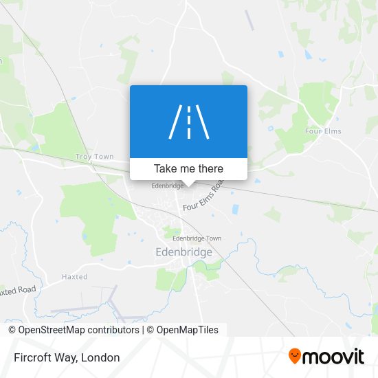 Fircroft Way map