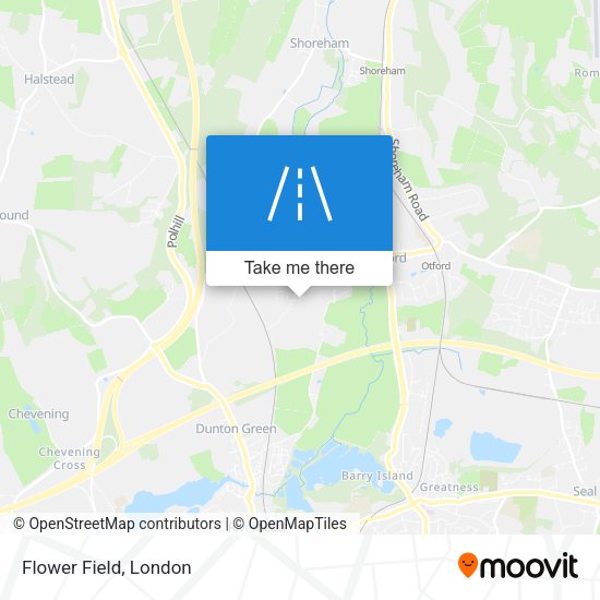 Flower Field map