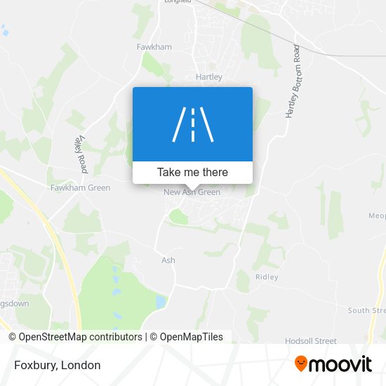 Foxbury map