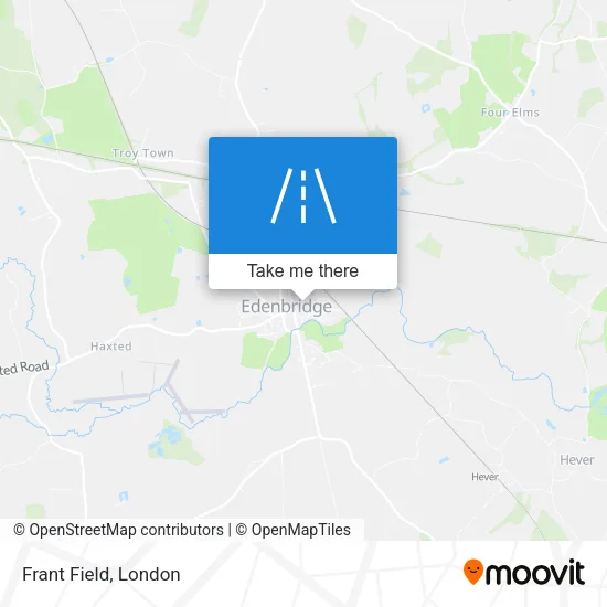 Frant Field map