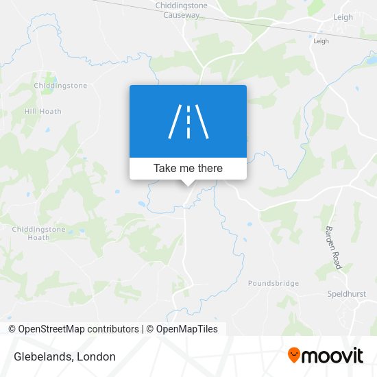Glebelands map