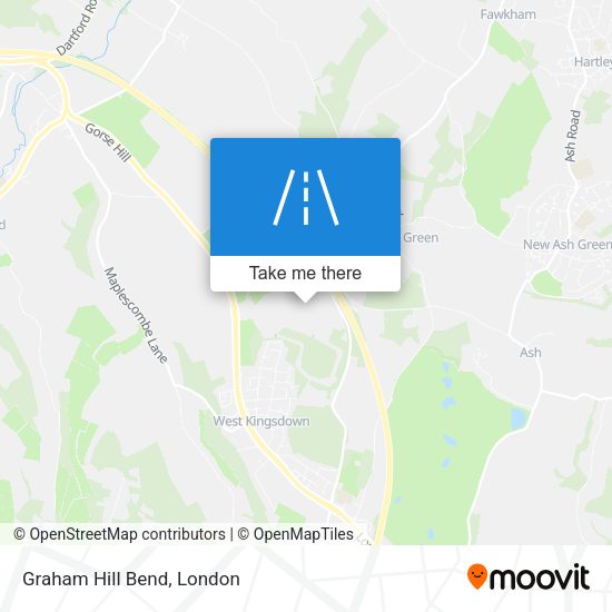 Graham Hill Bend map