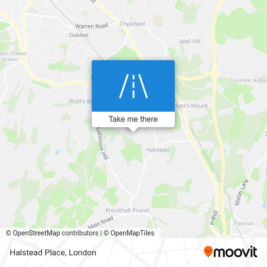 Halstead Place map