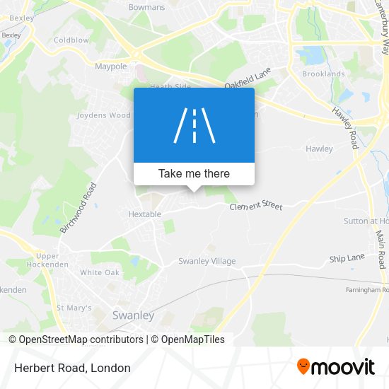 Herbert Road map