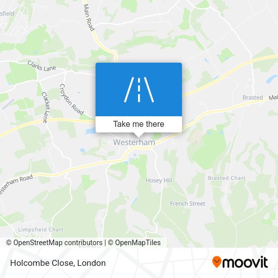 Holcombe Close map