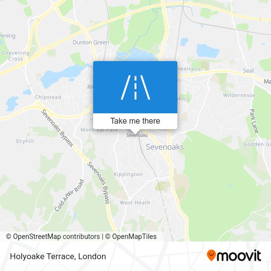 Holyoake Terrace map