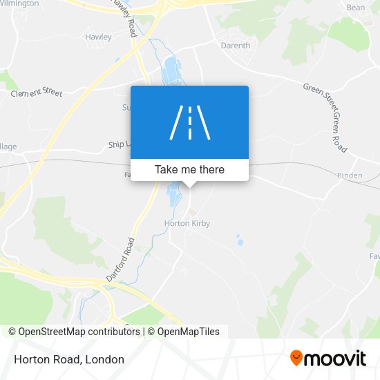 Horton Road map