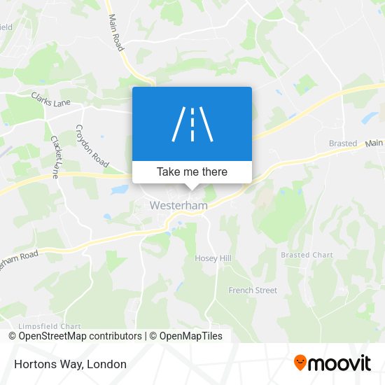 Hortons Way map