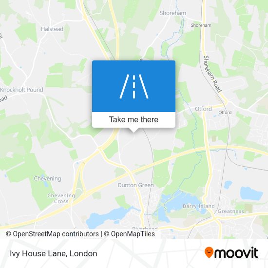 Ivy House Lane map