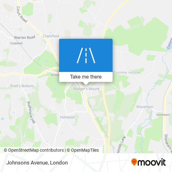 Johnsons Avenue map