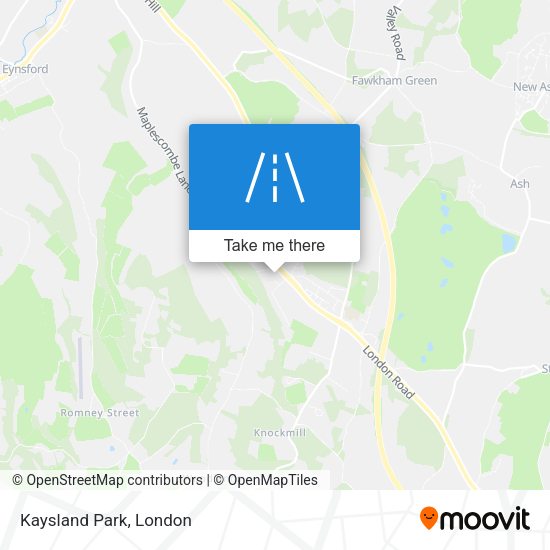 Kaysland Park map