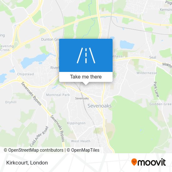 Kirkcourt map