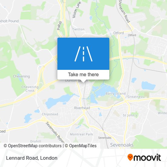 Lennard Road map