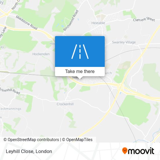Leyhill Close map