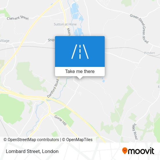 Lombard Street map