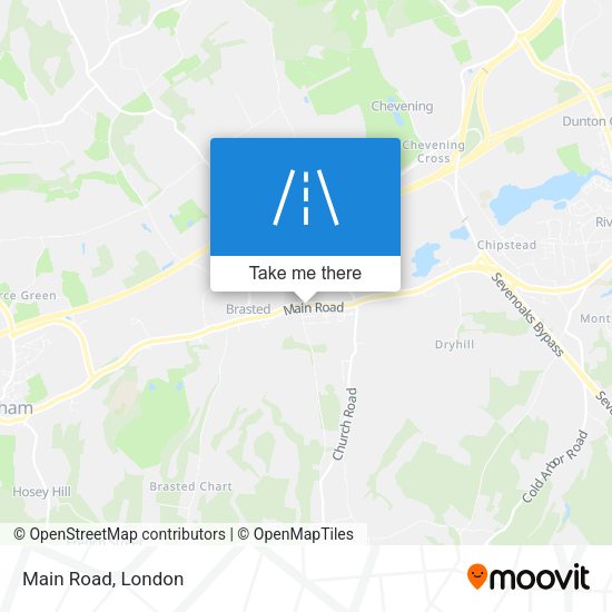 Main Road map