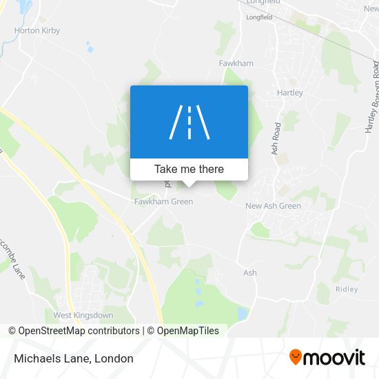 Michaels Lane map