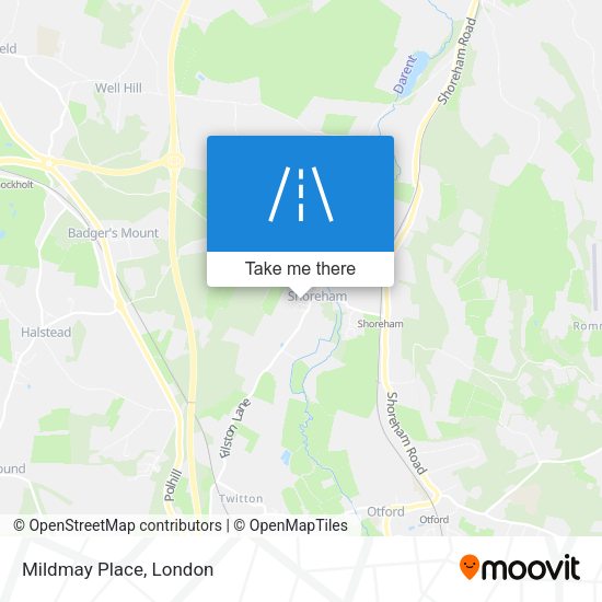 Mildmay Place map