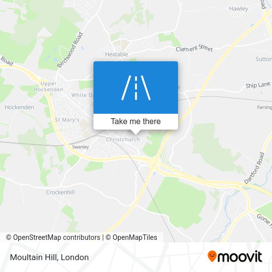 Moultain Hill map