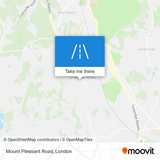 Mount Pleasant Road map