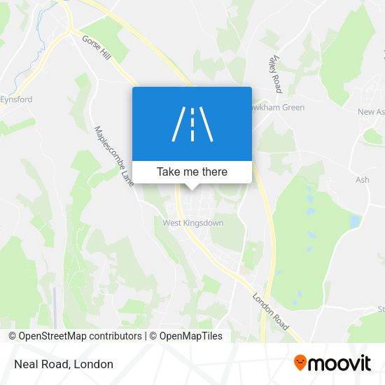 Neal Road map