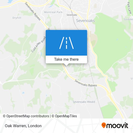 Oak Warren map