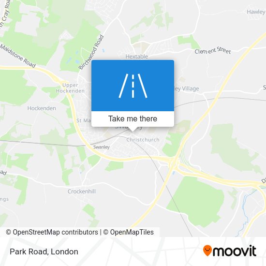 Park Road map