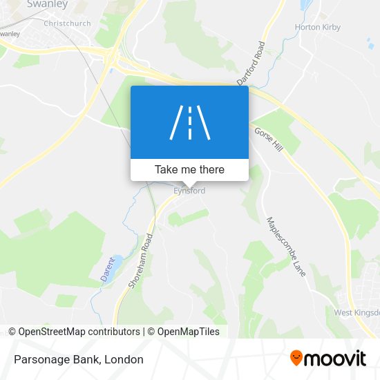 Parsonage Bank map