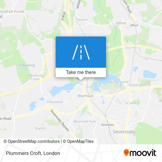 Plummers Croft map