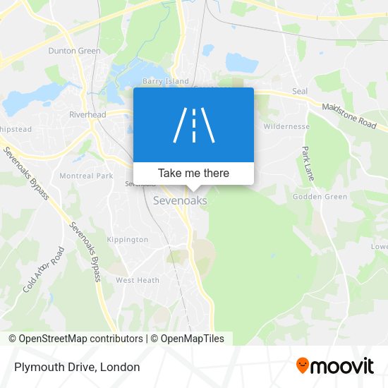 Plymouth Drive map