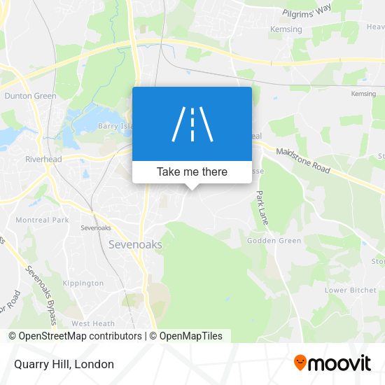 Quarry Hill map