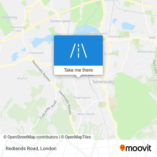 Redlands Road map