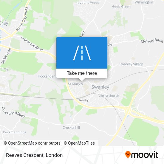 Reeves Crescent map