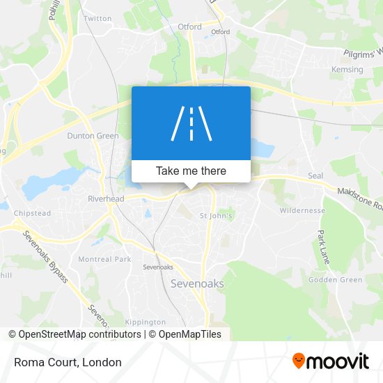 Roma Court map